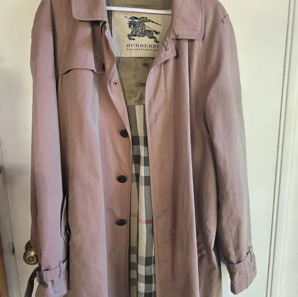 Burberry Trench Coat Large - Picture 2 of 14